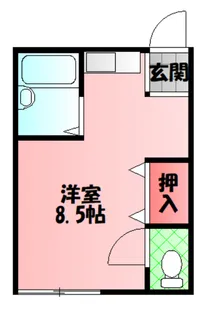 プラ・ディオ大和田【2階】の間取り
