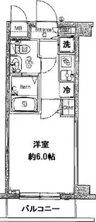 ガラ・ステージ高円寺【5階】の間取り