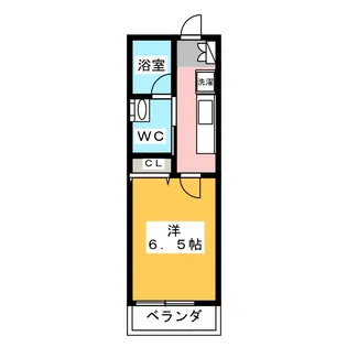 スペイス豊島園【1階】の間取り