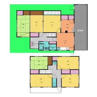 三重県伊勢市神田久志本町【一戸建】の間取り