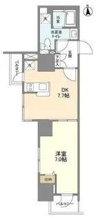 エムレジデンス渋谷神泉【13階】の間取り