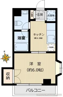 カーサ千寿【2階】の間取り
