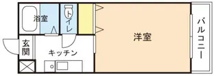 サンハイツ学南III【3階】の間取り