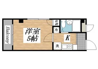 ヒルズガーデン東雪谷【2階】の間取り