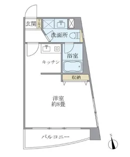 ティアラ恵比寿【3階】の間取り