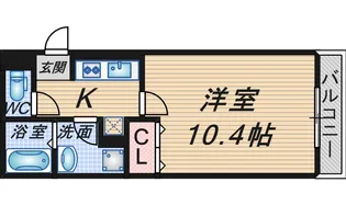 ブリリオ桜の町【2階】の間取り