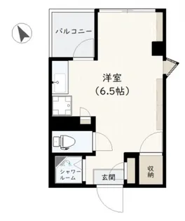 水明ビル【2階】の間取り