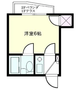 ビバリーハウス南台【3階】の間取り