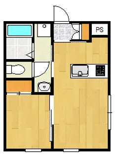 アーバンブランチ鳥屋野南【1階】の間取り