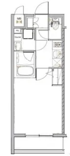 東京都北区王子2【マンション】の間取り