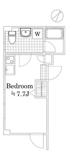 アパートメントTS02【1階】の間取り