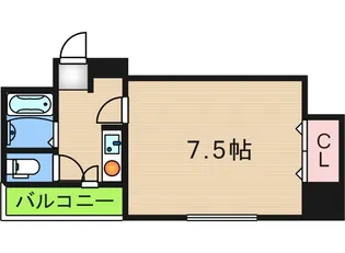 ラシーヌ21【4階】の間取り