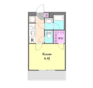 グリーンパーク恵比寿南【2階】の間取り