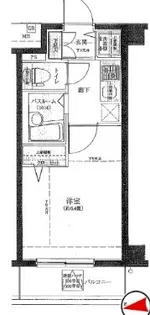 ロアール西品川【3階】の間取り