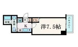 アルテミス平和【10階】の間取り