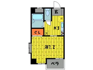 プラネット2【5階】の間取り