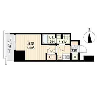 東京都港区芝5【マンション】の間取り