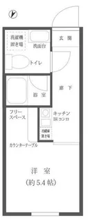 東京都杉並区方南1【マンション】の間取り