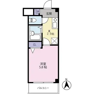 ユウ・ドリーム【2階】の間取り