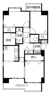 セリオ五番館【8階】の間取り