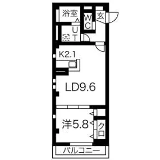 ビアンカ浦和【2階】の間取り