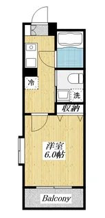 山本ビル【3階】の間取り