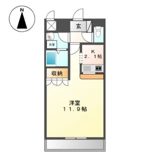東京都日野市万願寺1【マンション】の間取り