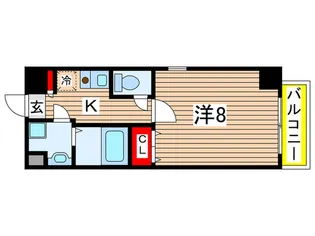 アマ-ビレ国立【3階】の間取り