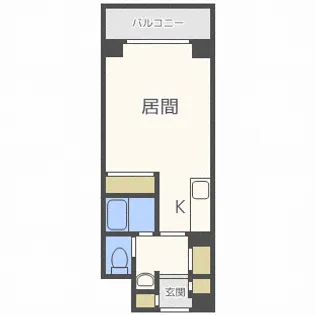 サテラ北34条【6階】の間取り