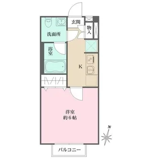 South Garden【2階】の間取り