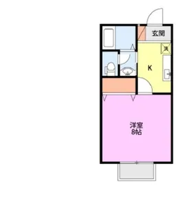 エヴァーグリーン【1階】の間取り