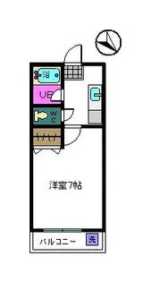 エスパシオM&K【3階】の間取り