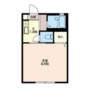 リヴェール鈴鹿 B【1階】の間取り