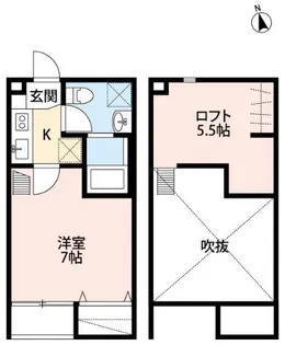 アーバン宮町【2階】の間取り