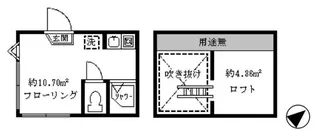 ソフィアスカイ【2階】の間取り