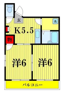第10ナトリビル【3階】の間取り