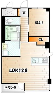 Univaly 芙蓉王【2階】の間取り