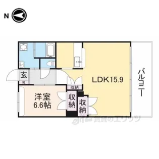 セレゾ2【2階】の間取り