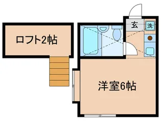 メゾン ド フロ-ラ【2階】の間取り