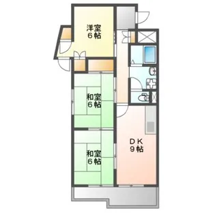 サンライズ・カーサ【4階】の間取り