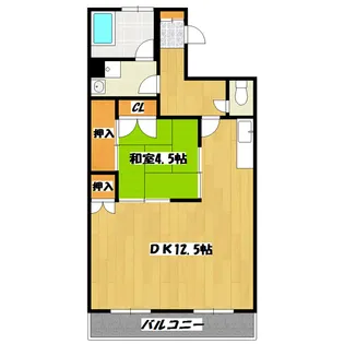 坂田ビル【6階】の間取り