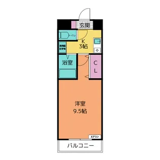A・City新安城東【4階】の間取り
