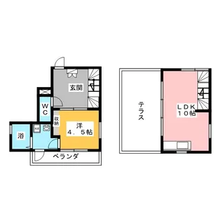 Plein Soleil【4階】の間取り