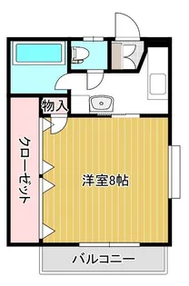 森下ハイツ【1階】の間取り
