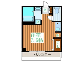 エクリプス練馬【2階】の間取り