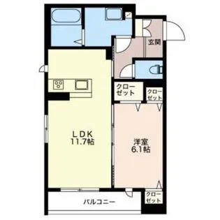 アルバ【1階】の間取り