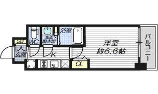 ソルテラス都島テソロ【3階】の間取り