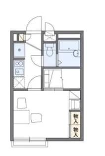 レオパレスノースヒル【2階】の間取り
