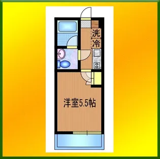 岩崎マンション【2階】の間取り