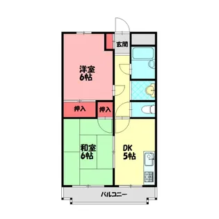 ブルーロンド【2階】の間取り